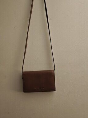Michael Kors Tan Leather Crossbody
